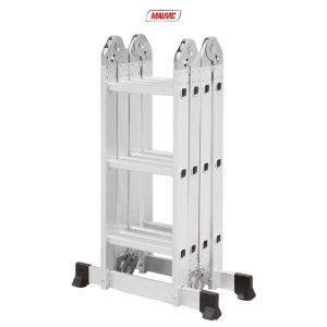 Escalera multifuncional 3×4 12 peldaños plegable