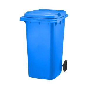 Contenedor de basura 120 L azul