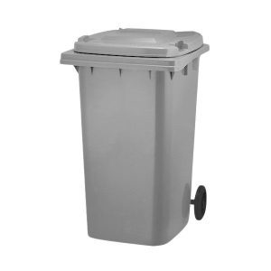 Contenedor de basura 120 L gris