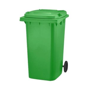 Contenedor de basura 120 L verde