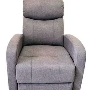 Sillón Reclinable Bergere | Color Fósil | Individual | Segunda selección | Producto en exhibición