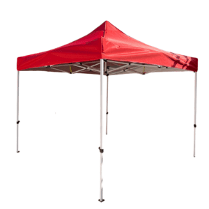 Toldo americano premium con filtro UV 2×2 | Rojo