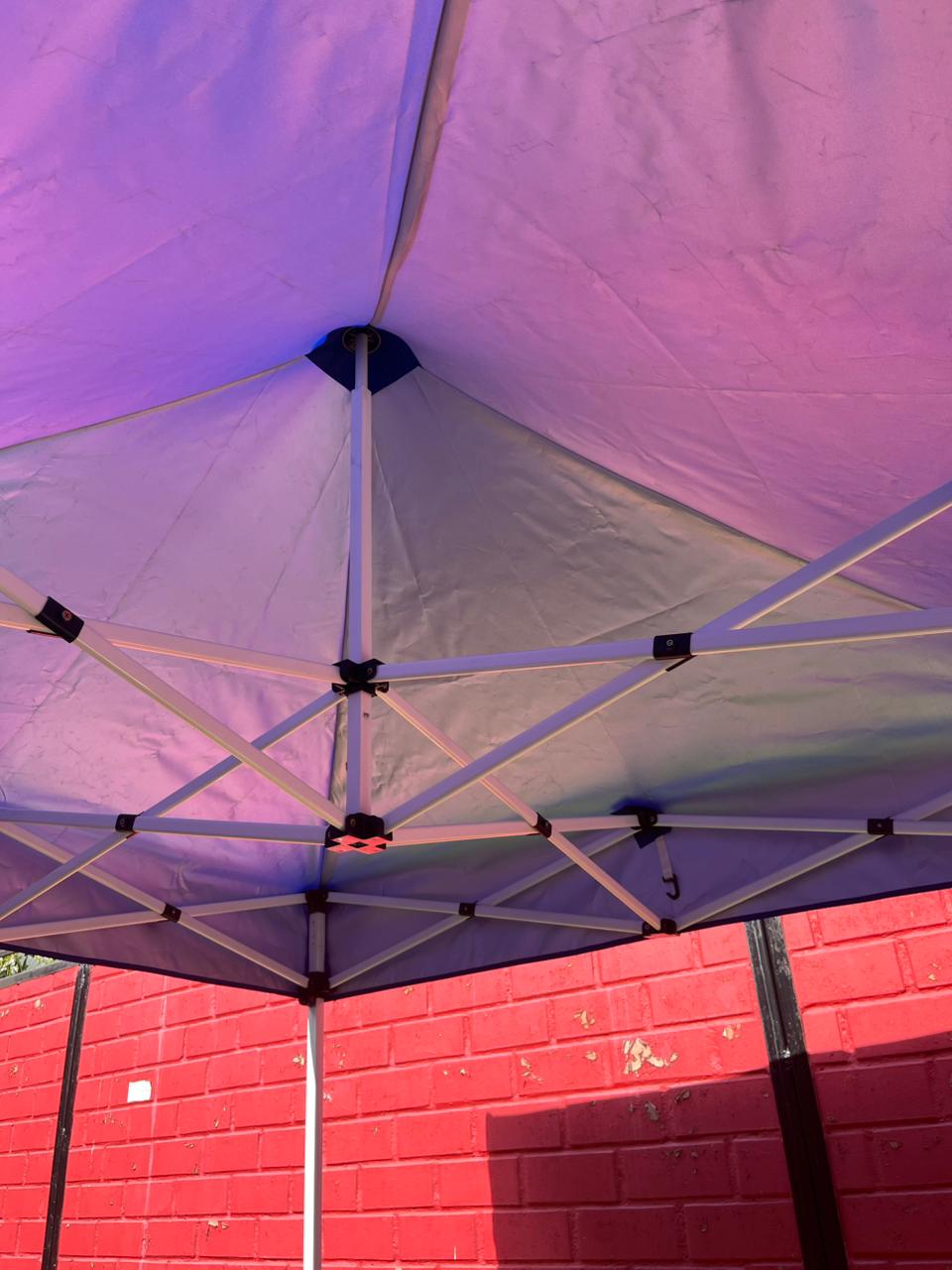 Toldo americano premium con filtro UV 2×2 | Azul - Imagen 3